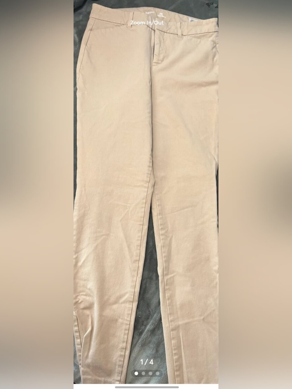 Old Navy Women's Beige Straight Leg Pants